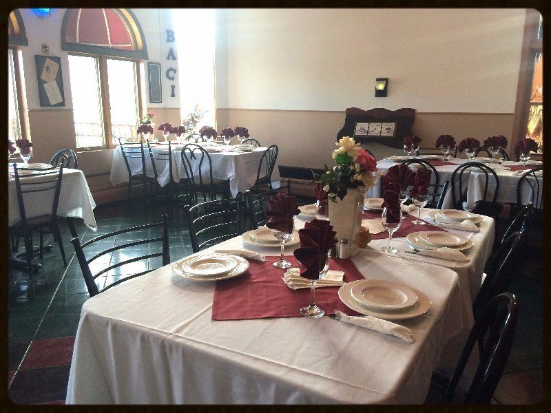 comfortable relaxed atmosphere Cafe Baci Private Party Catering